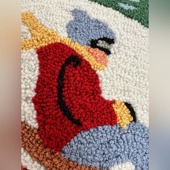 Hooked Winter Decorative Pillow - Picture 4 of 8